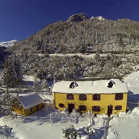 Gite Auberge Les Cascades La Mongie Bagian luar foto