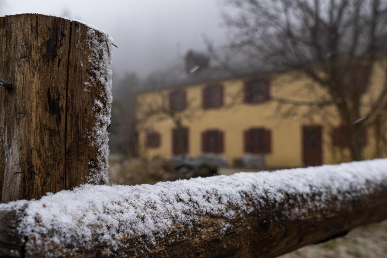 Gite Auberge Les Cascades La Mongie Bagian luar foto