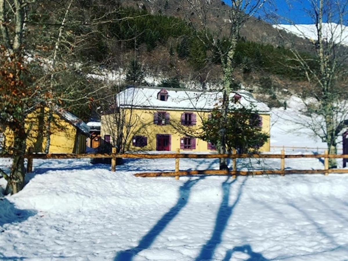 Gite Auberge Les Cascades La Mongie Bagian luar foto