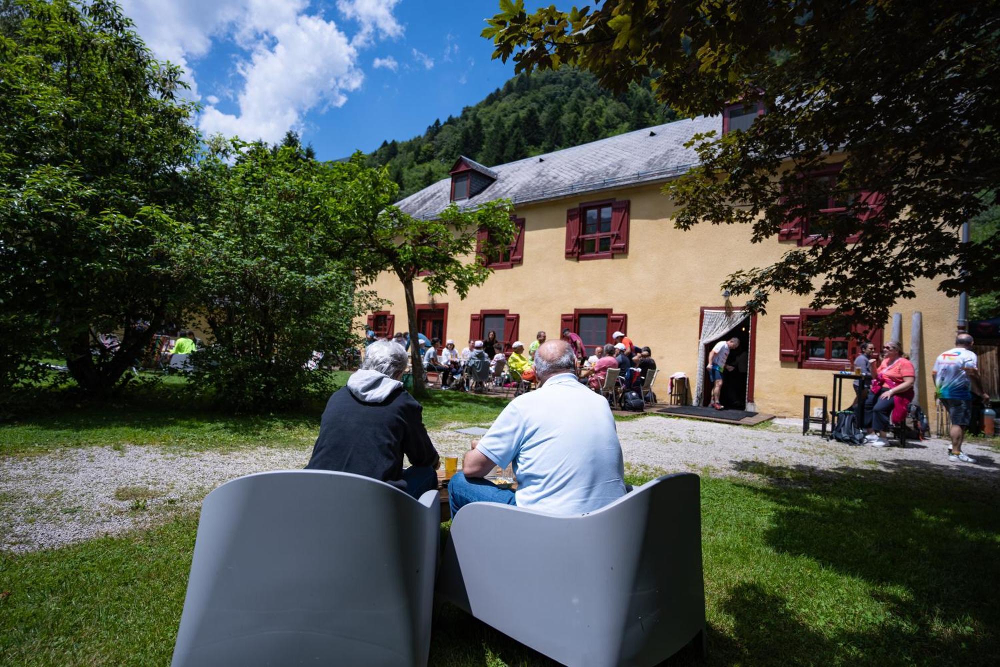 Gite Auberge Les Cascades La Mongie Bagian luar foto