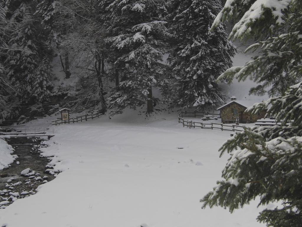Gite Auberge Les Cascades La Mongie Bagian luar foto