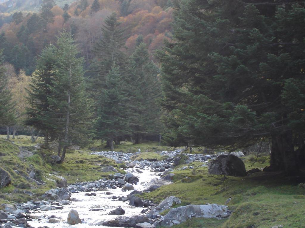 Gite Auberge Les Cascades La Mongie Bagian luar foto