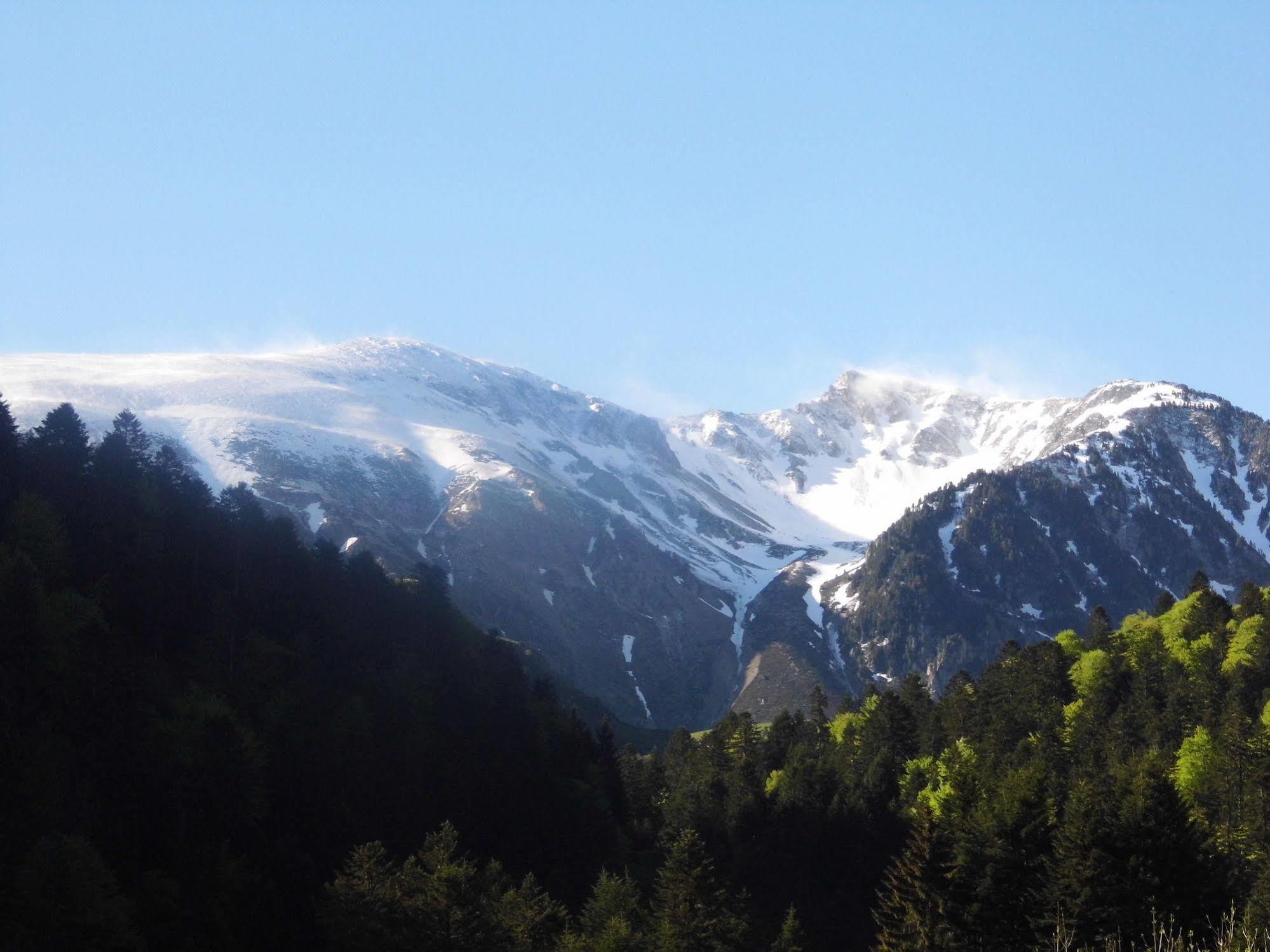 Gite Auberge Les Cascades La Mongie Bagian luar foto